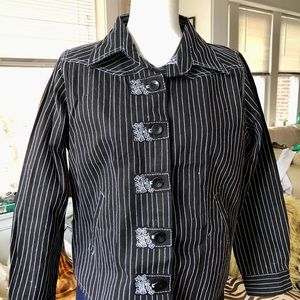Handmade Little Journey’s of Chicago cotton, lined jacket, NWT, sz L